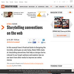 Storytelling conventions on the web