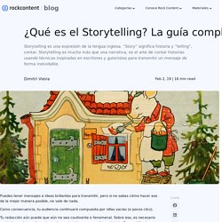Storytelling: guía completa de cómo contar historias
