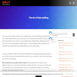 The Art of Storytelling - Salt Marketing Digital Marketing Comapny Ireland