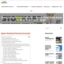 Open Stoxkart Demat Account Online - Step by Step Guide