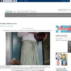 Sew a Straight Line: The Domesticated Skirt
