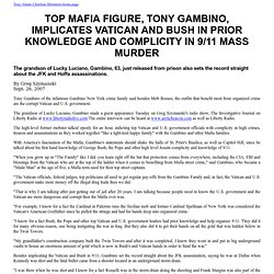 Top Mafia figure sets the record straight once and for all, regarding the real controllers of the New World Order.