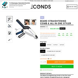 Beard Straightening Comb & All in One Styler – 5ECONDS