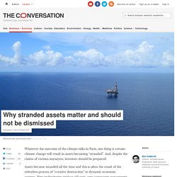 Why stranded assets matter and should not be dismissed
