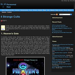 4 Strange Cults