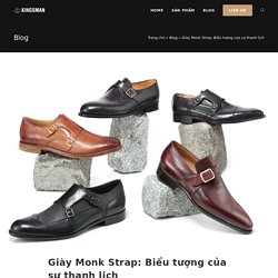 Giày Monk Strap: Biểu tượng của sự thanh lịch -Giaynamsecondhand.com