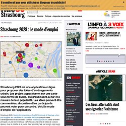 Strasbourg 2028 : le mode d'emploi