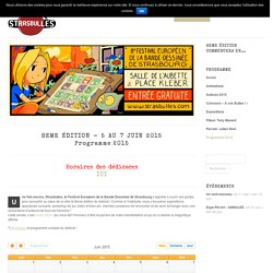 Strasbulles, Festival Européen de la Bande Dessinée