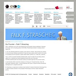 Strascheg Center for Entrepreneurship GmbH : Falk F. Strascheg