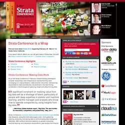 Strata New York 2011 - O'Reilly Conferences, September 22 - 23, 2011, New York, NY