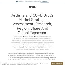 Asthma and COPD Drugs Market Strategic Assessment, Research, Region, Share And Global Expansion – MRFR Blog