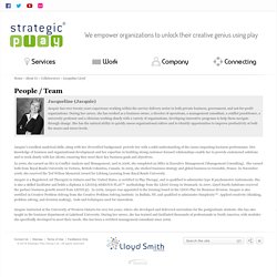 Strategic Play Group Ltd. - Jacqueline Lloyd Smith