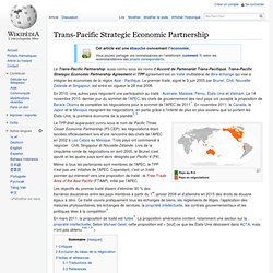 TPP Trans-Pacific Partnership