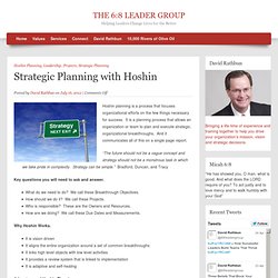 Strategic Planning with Hoshin
