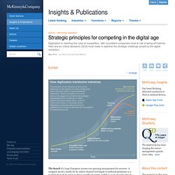 Strategic principles for competing in the digital age