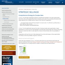 Miller Heiman - Strategic Selling - Sales Training Program