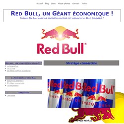 Stratégie commerciale - Red Bull, un Géant économique !