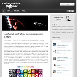 Analyse de la stratégie de communication d’Apple