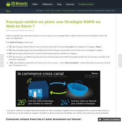Web-to-Store et Ropo, Stratégie internet e-commerce Toulouse et Gers