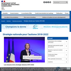 Stratégie nationale pour l'autisme 2018-2022