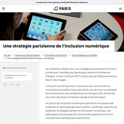 Une stratégie parisienne de l’inclusion numérique