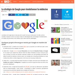 La stratégie de Google pour révolutionner la médecine