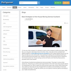 Best Strategies to Hire House Moving Service Auckland » Dailygram ... The Business Network