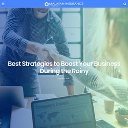 Best Strategies to Boost Your Business During the Rainy