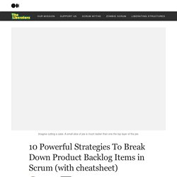10 Powerful Strategies To Break Down Product Backlog Items in Scrum (with cheatsheet)