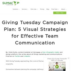 Giving Tuesday Campaign Plan: 5 Visual Strategies for Effective Team Communication