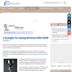 4 Strategies for Staying Motivated With ADHD