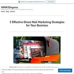 5 Effective Direct Mail Marketing Strategies for Your Business
