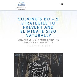 Solving SIBO – 5 Strategies to Prevent and Eliminate SIBO Naturally