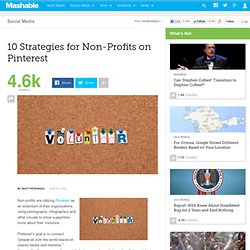 10 Strategies for Non-Profits on Pinterest