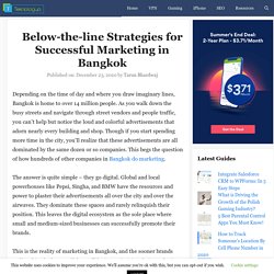 Below-the-line Strategies for Successful Marketing in Bangkok