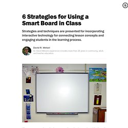 6 Strategies for Smart Board