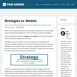 Strategies vs. Models