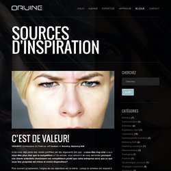 Création marketing stratégiqueORIJINE