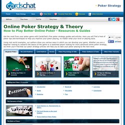 Poker Strategy Articles