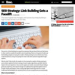 SEO Strategy: Link Building Gets a Facelift