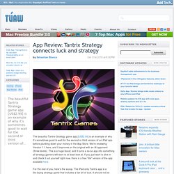 App Review: Tantrix Strategy connects luck and strategy