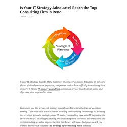 Is Your IT Strategy Adequate? Reach the Top Consulting Firm in Reno