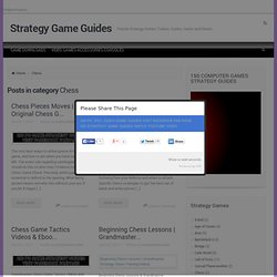 Strategy Game Guides – Chess