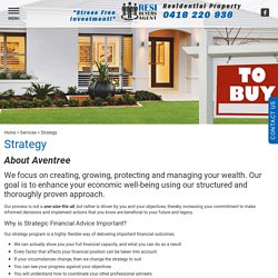 Strategy - investing in property