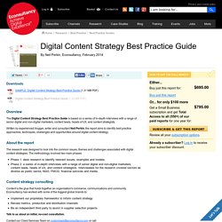 Digital Content Strategy Best Practice Guide