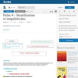 Fiche - Stratification et inégalités.doc