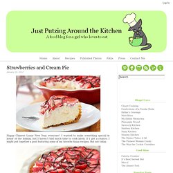 Strawberries and Cream Pie