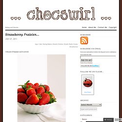 Strawberry Fraisier… « Chocswirl