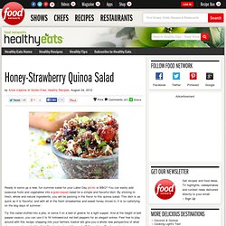 Honey Strawberry Quinoa Salad
