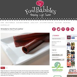 Food Babbles ~ A Blog About Baking, Desserts, Family & Food